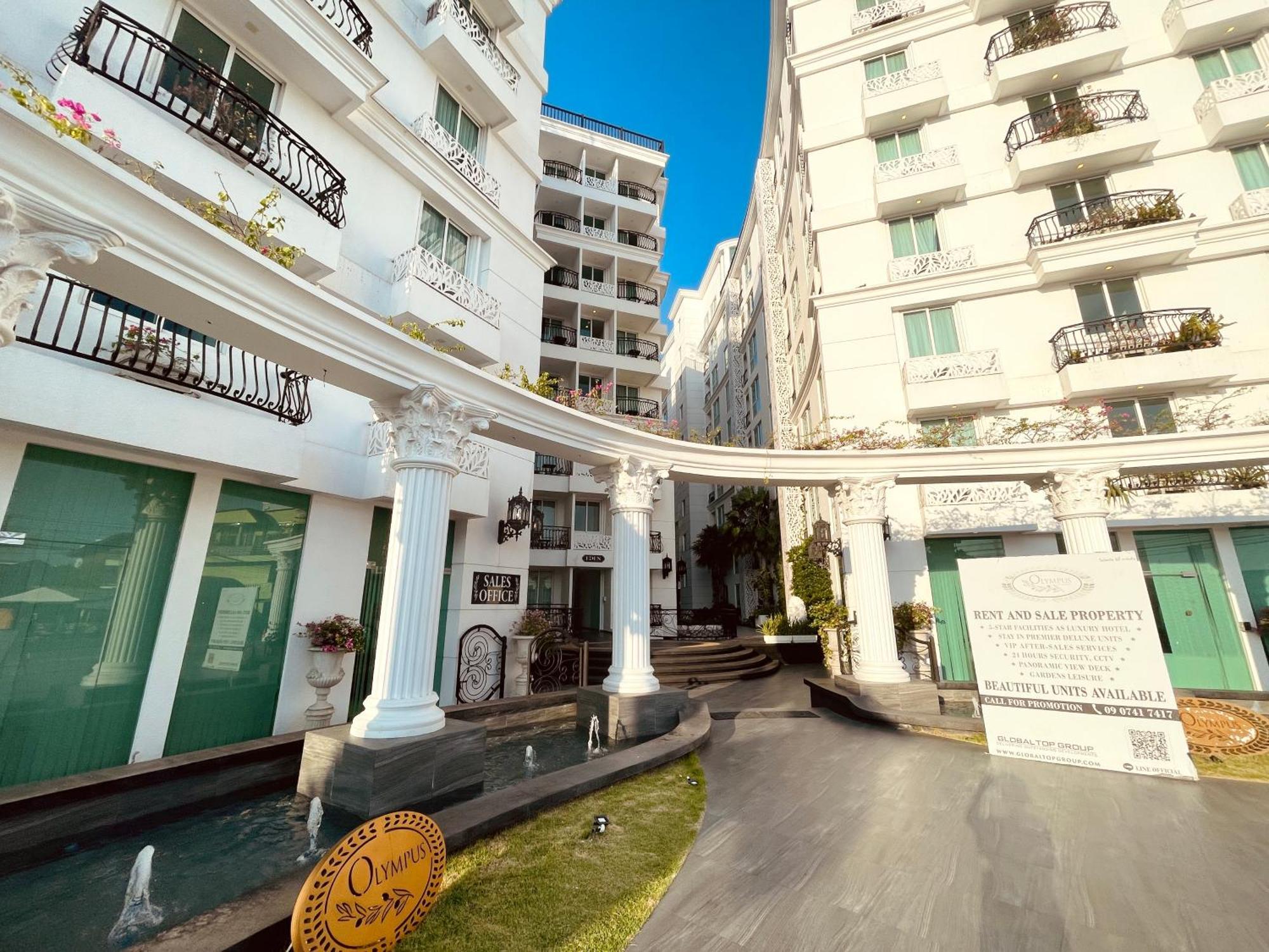 פאטאיה City Garden Olympus Condo & Yahaha מראה חיצוני תמונה
